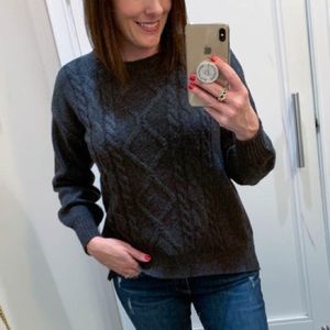 Loft Chunky Cable Knit Sweater